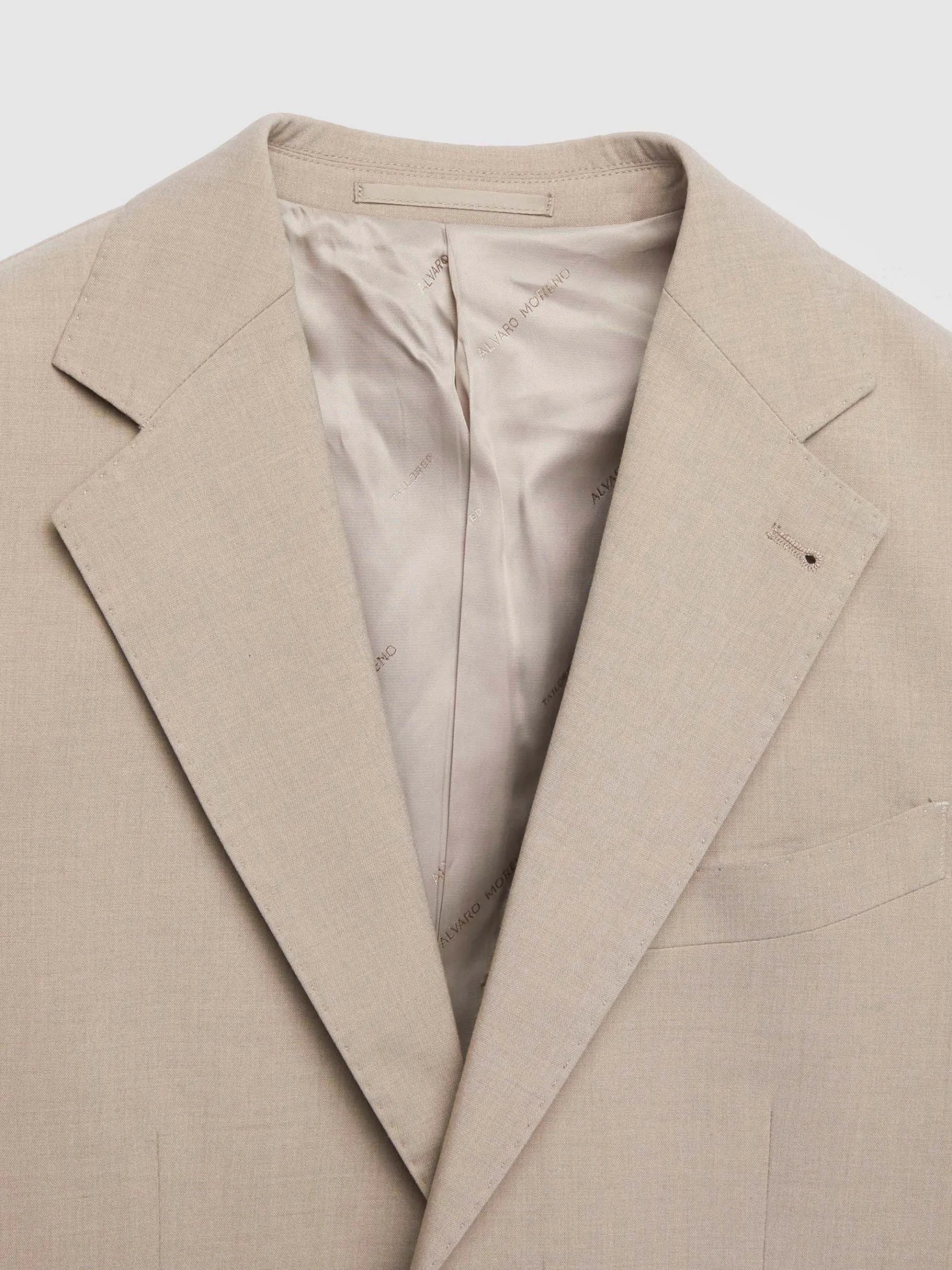 Alvaro Moreno Trajes|Trajes|AMERICANA NAPOLI Beige