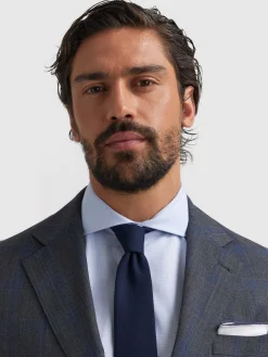Alvaro Moreno Trajes|Trajes|AMERICANA NAPOLI GALES Gris