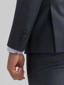 Alvaro Moreno Trajes|Trajes|AMERICANA NAPOLI GALES Gris