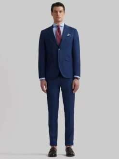 Alvaro Moreno Trajes|Trajes|AMERICANA NAPOLI MICROBIRD Azul
