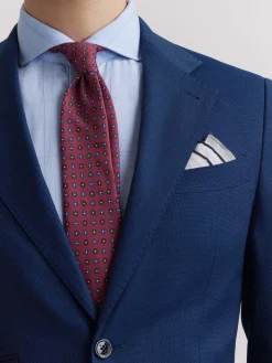 Alvaro Moreno Trajes|Trajes|AMERICANA NAPOLI MICROBIRD Azul