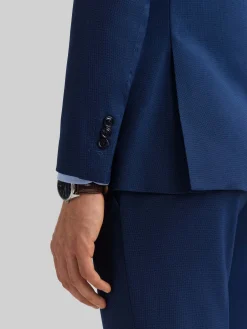 Alvaro Moreno Trajes|Trajes|AMERICANA NAPOLI MICROBIRD Azul