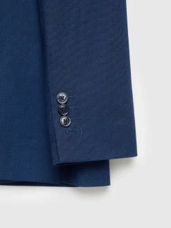 Alvaro Moreno Trajes|Trajes|AMERICANA NAPOLI MICROBIRD Azul