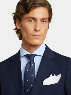 Alvaro Moreno Trajes|Trajes|AMERICANA PLAIN SLIM Azul Marino