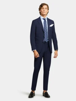 Alvaro Moreno Trajes|Trajes|AMERICANA PLAIN SLIM Azul Marino