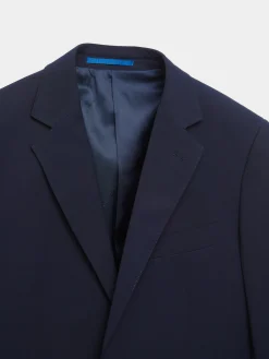 Alvaro Moreno Trajes|Trajes|AMERICANA PLAIN SLIM Azul Marino