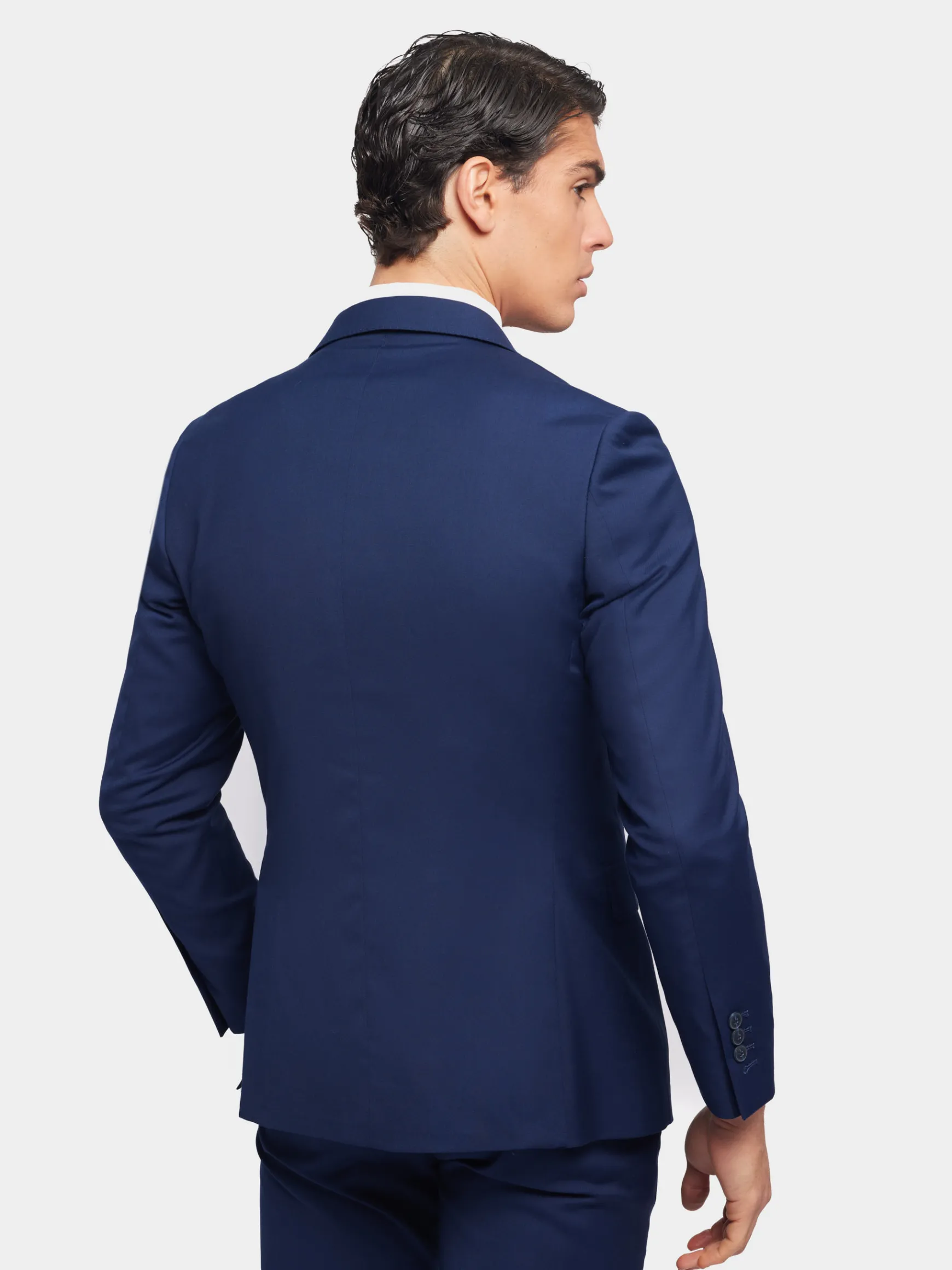 Alvaro Moreno Trajes|Trajes|AMERICANA TWILL Azul