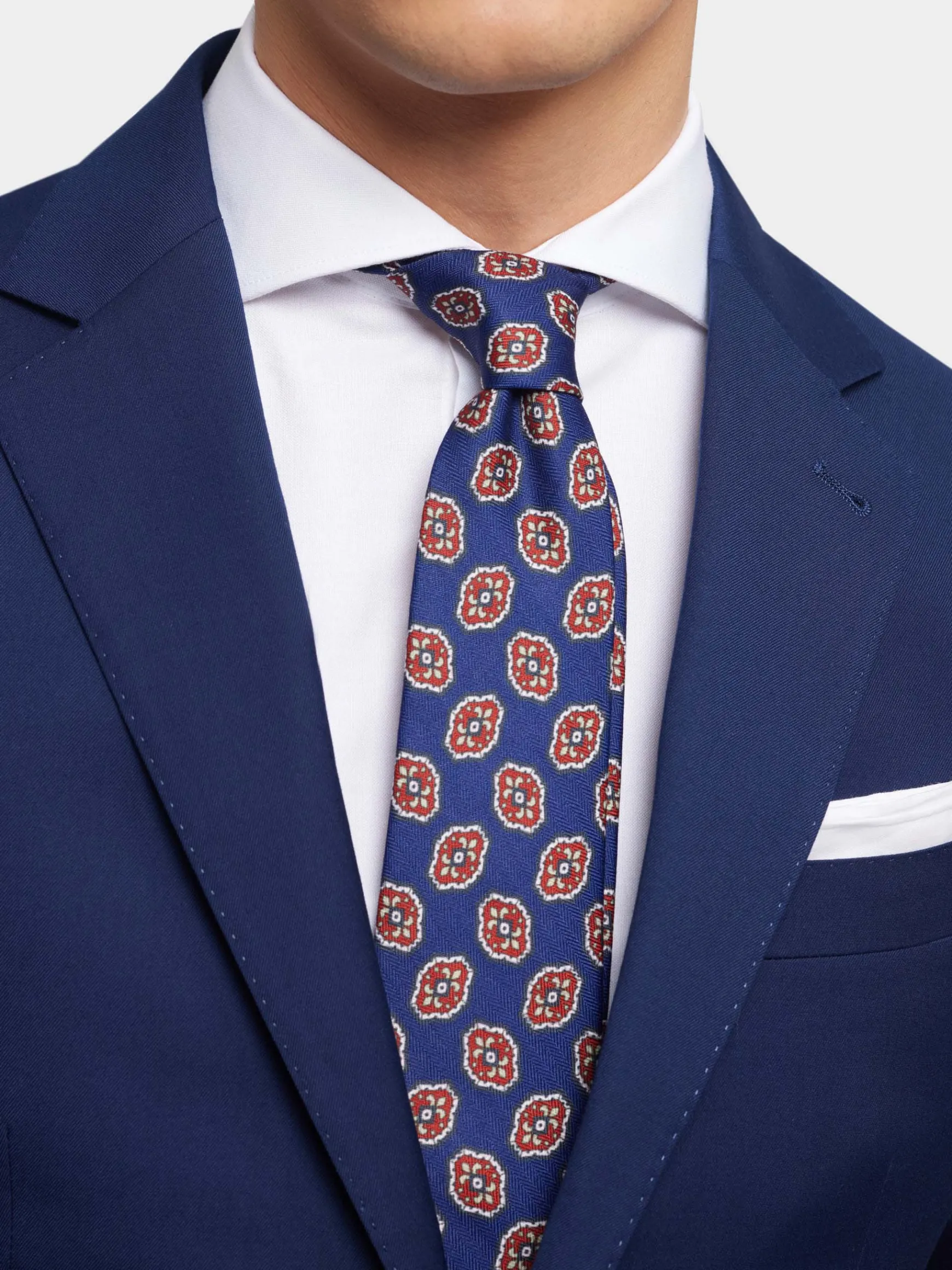 Alvaro Moreno Trajes|Trajes|AMERICANA TWILL Azul
