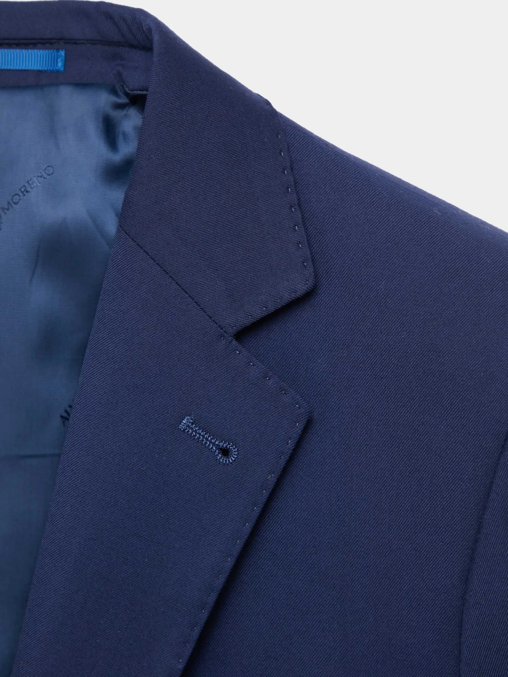 Alvaro Moreno Trajes|Trajes|AMERICANA TWILL Azul