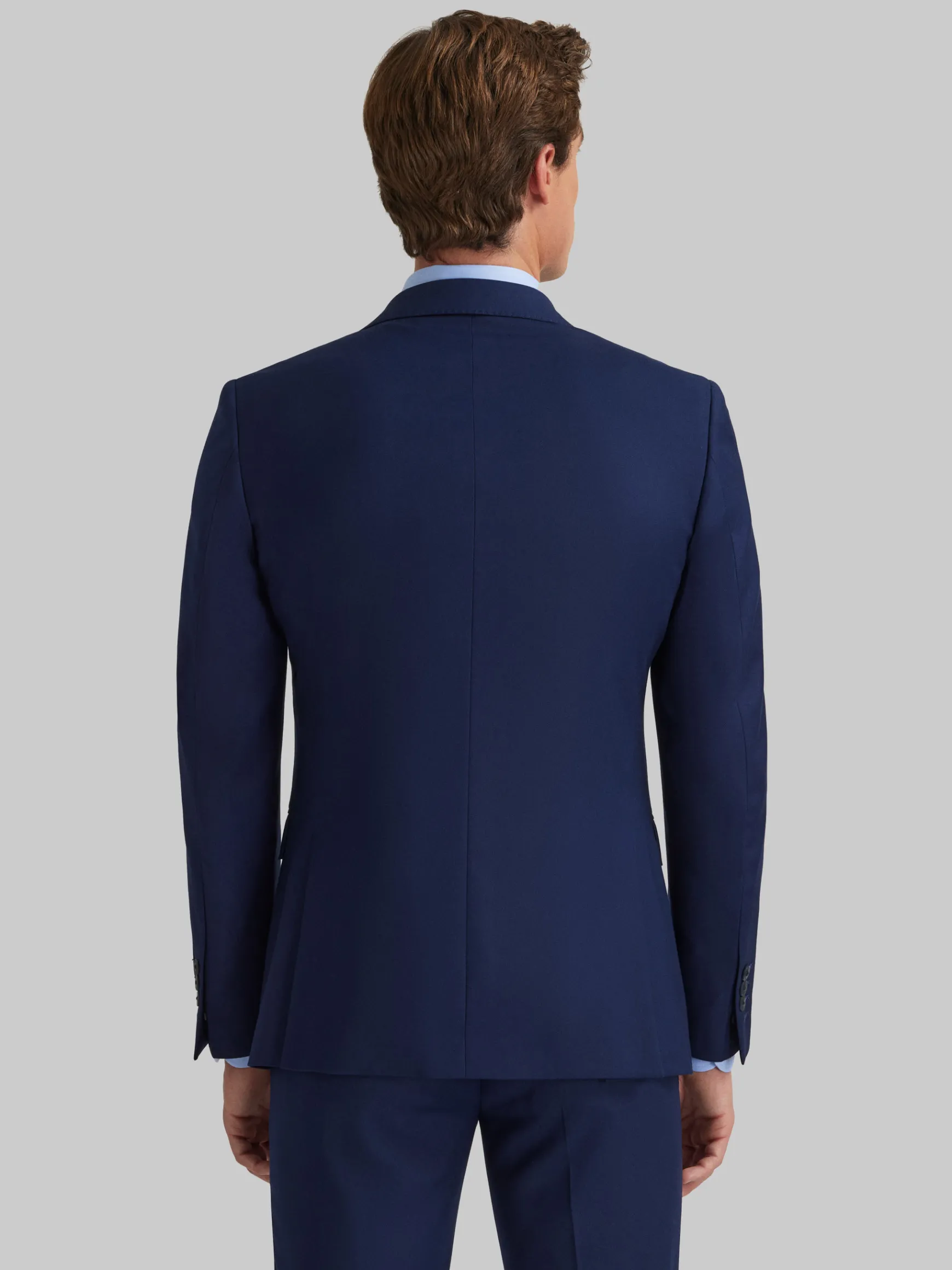 Alvaro Moreno Trajes|Trajes|AMERICANA TWILL Azul