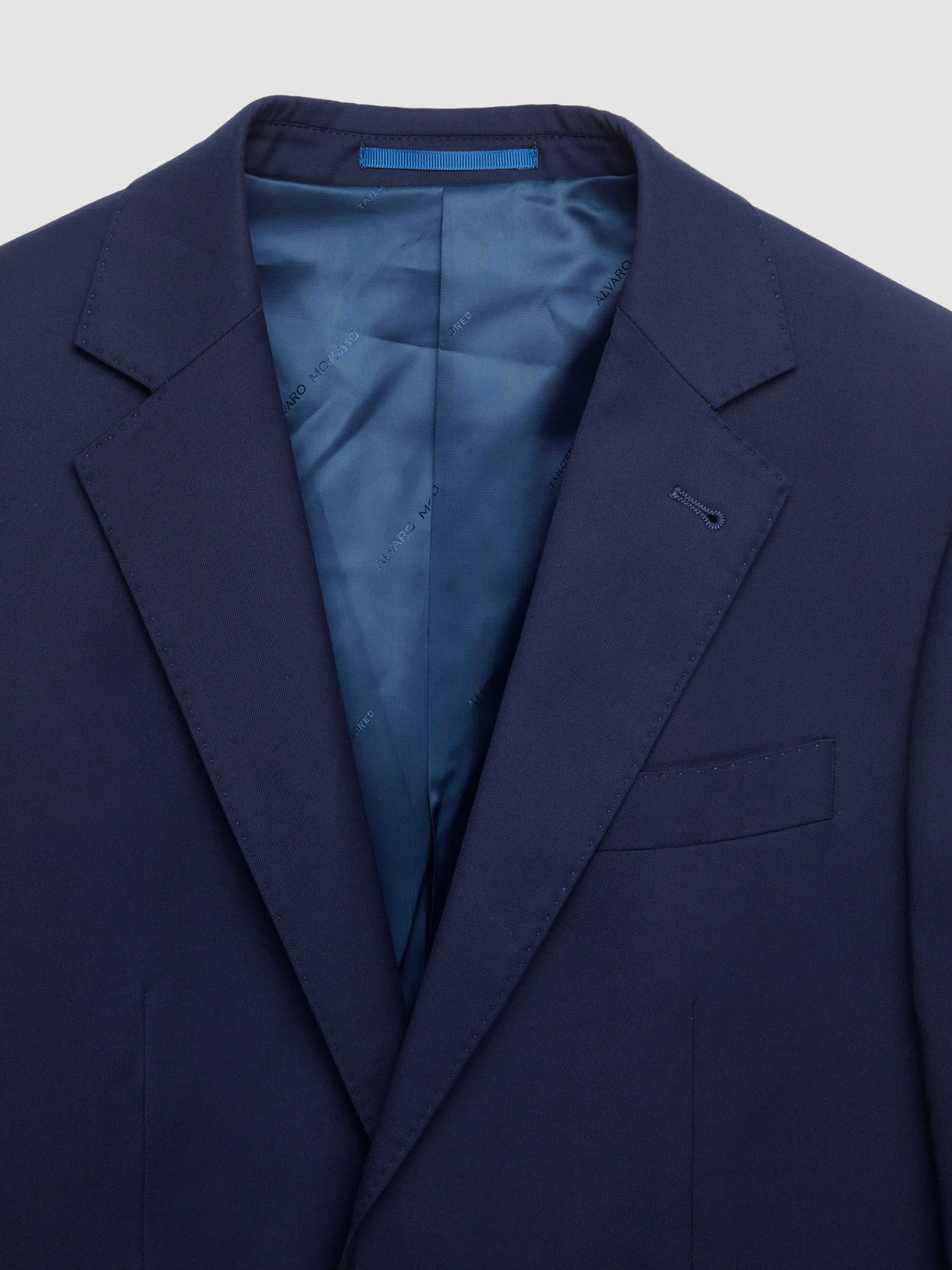 Alvaro Moreno Trajes|Trajes|AMERICANA TWILL Azul