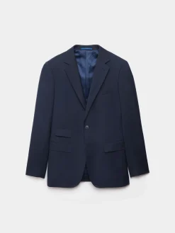 Alvaro Moreno Trajes|Trajes|AMERICANA TWILL Azul Marino
