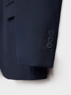 Alvaro Moreno Trajes|Trajes|AMERICANA TWILL Azul Marino