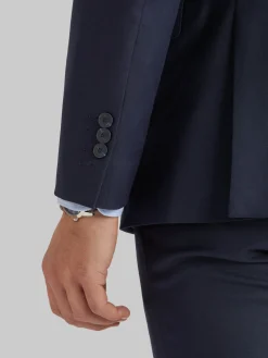 Alvaro Moreno Trajes|Trajes|AMERICANA TWILL Azul Marino