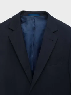 Alvaro Moreno Trajes|Trajes|AMERICANA TWILL Azul Marino