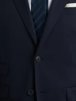 Alvaro Moreno Trajes|Trajes|AMERICANA TWILL Azul Marino