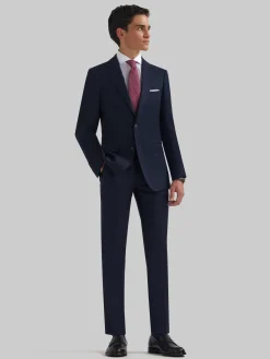 Alvaro Moreno Trajes|Trajes|AMERICANA TWILL CADETE Azul Marino