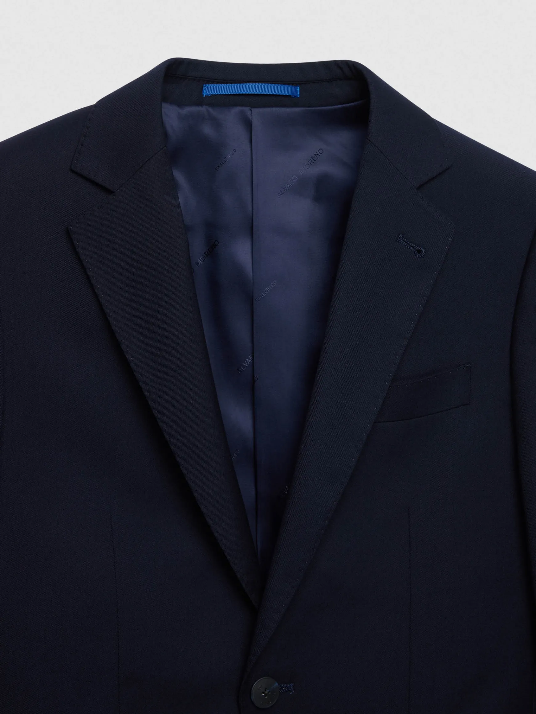 Alvaro Moreno Trajes|Trajes|AMERICANA TWILL CADETE Azul Marino