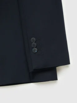 Alvaro Moreno Trajes|Trajes|AMERICANA TWILL CRUZADO Azul Marino