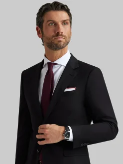 Alvaro Moreno Trajes|Trajes|AMERICANA TWILL Negro