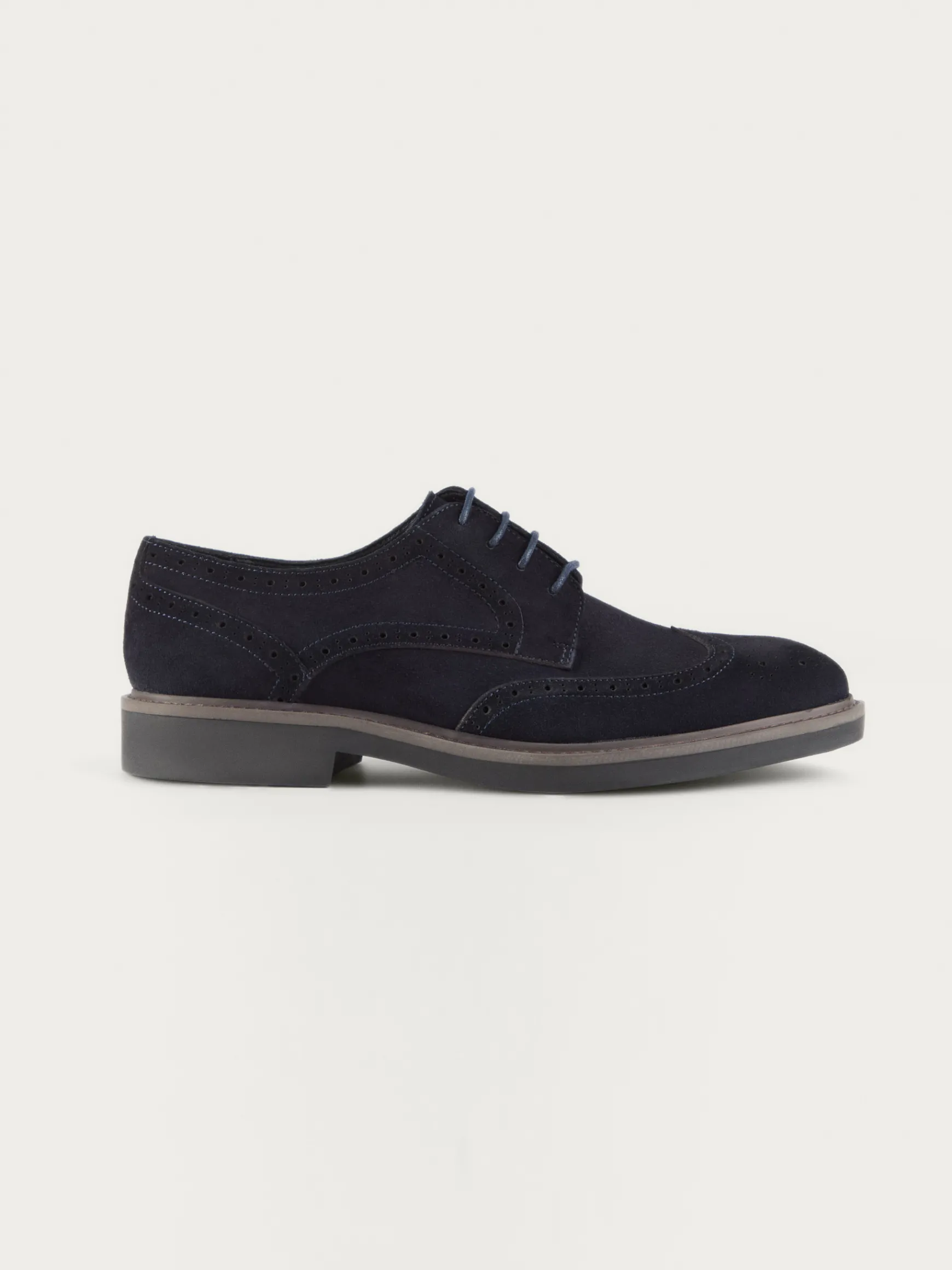 Alvaro Moreno Vestir|BLUCHER PICADO Azul Marino