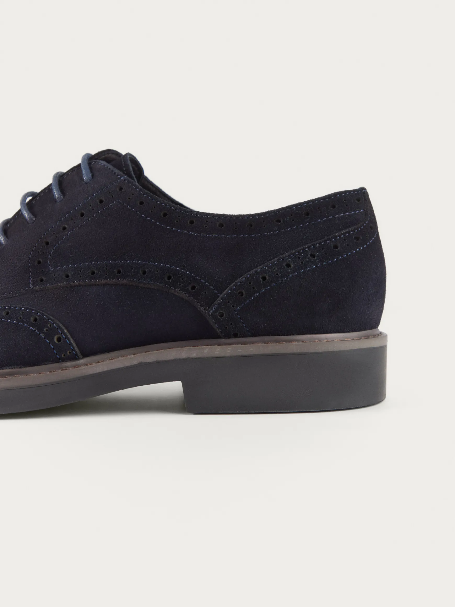 Alvaro Moreno Vestir|BLUCHER PICADO Azul Marino