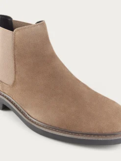 Alvaro Moreno Botines|BOTIN ELASTICO Beige