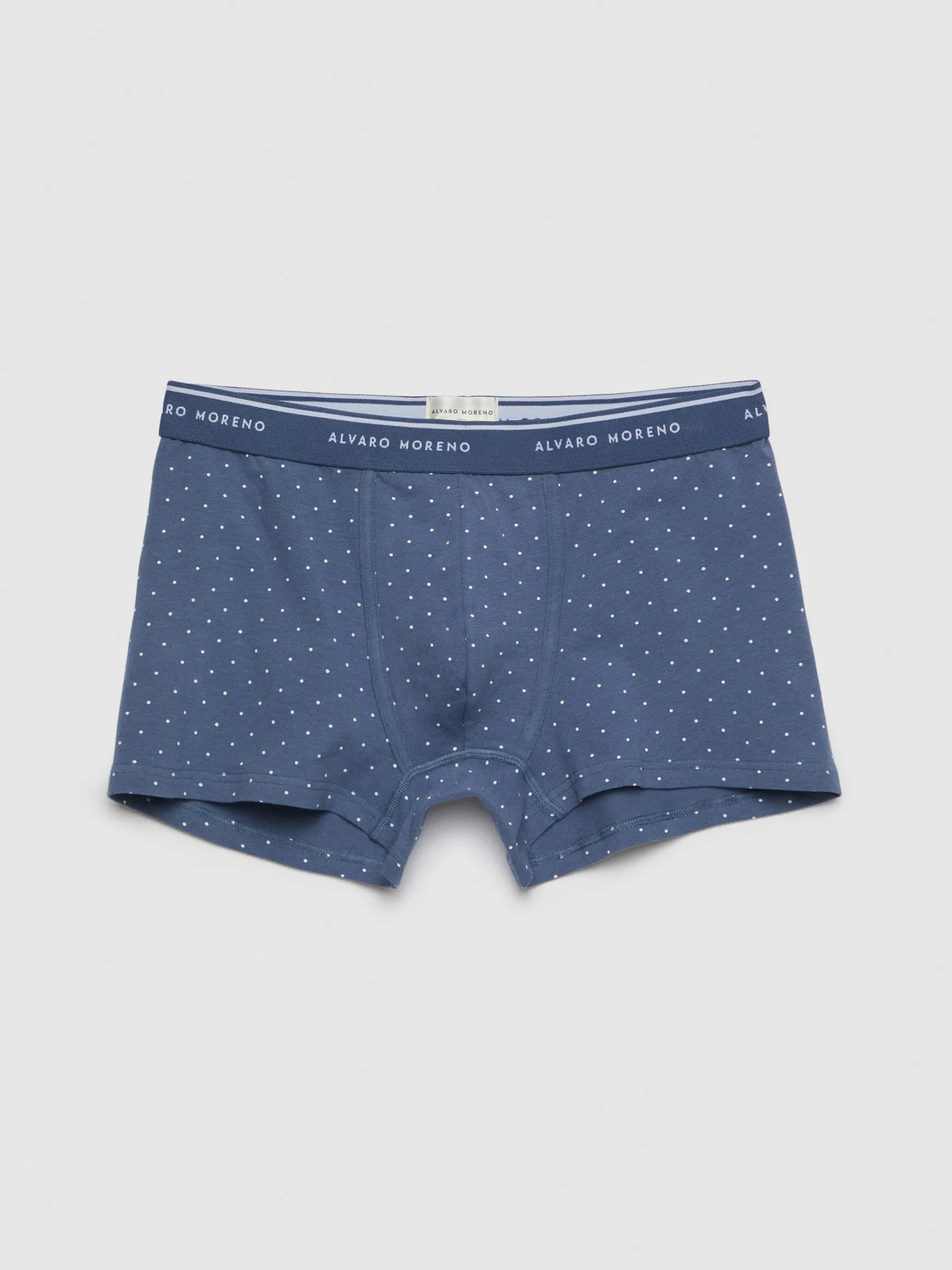 Alvaro Moreno Ropa Interior|BOXER FLOR Azul Marino