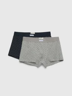 Alvaro Moreno Ropa Interior|BOXER GRAIN Azul Marino