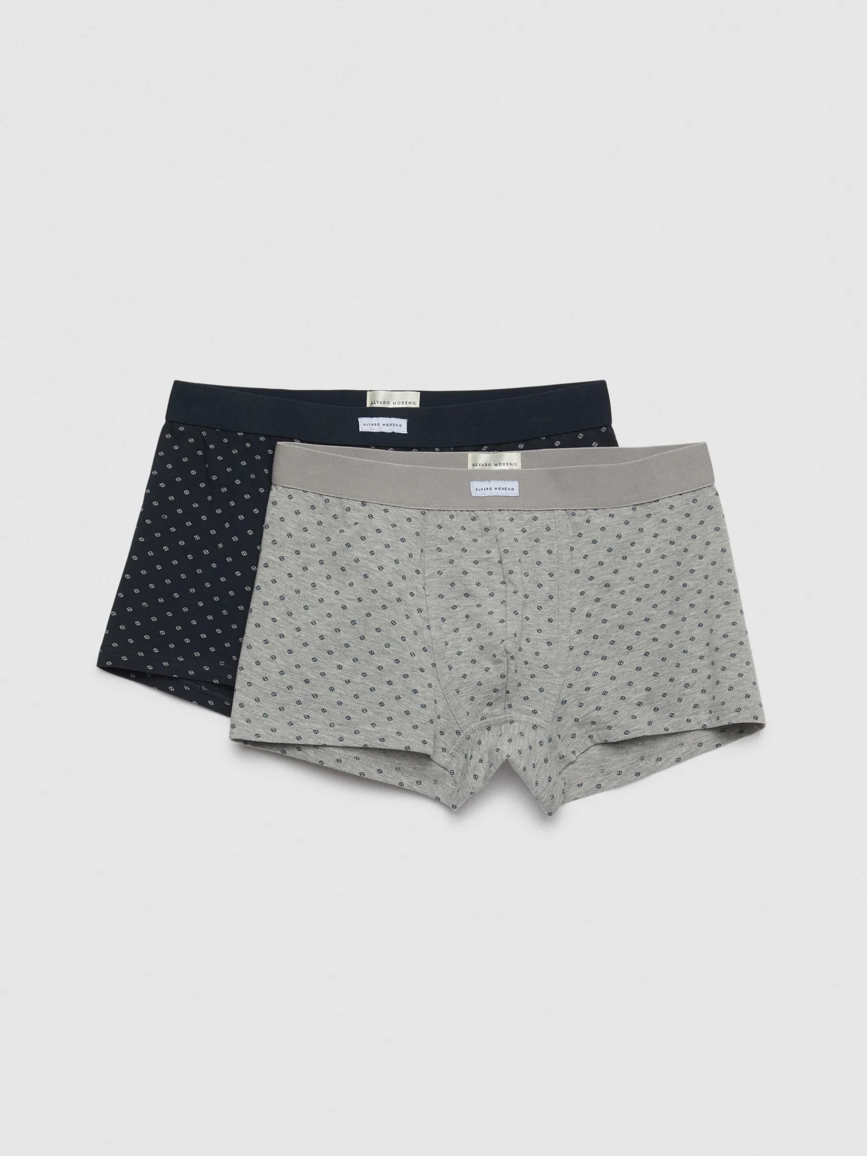 Alvaro Moreno Ropa Interior|BOXER GRAIN Azul Marino