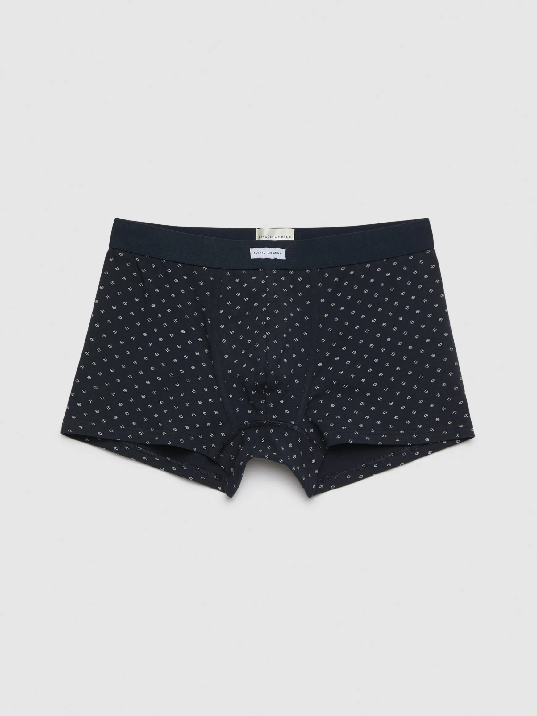Alvaro Moreno Ropa Interior|BOXER GRAIN Azul Marino