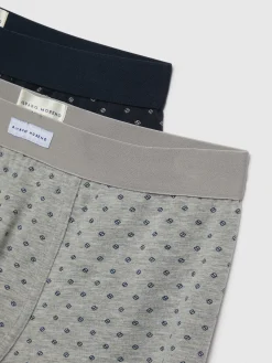 Alvaro Moreno Ropa Interior|BOXER GRAIN Azul Marino