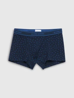 Alvaro Moreno Ropa Interior|BOXER LOGOS Azul Marino