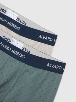 Alvaro Moreno Ropa Interior|BOXER NATURE Verde