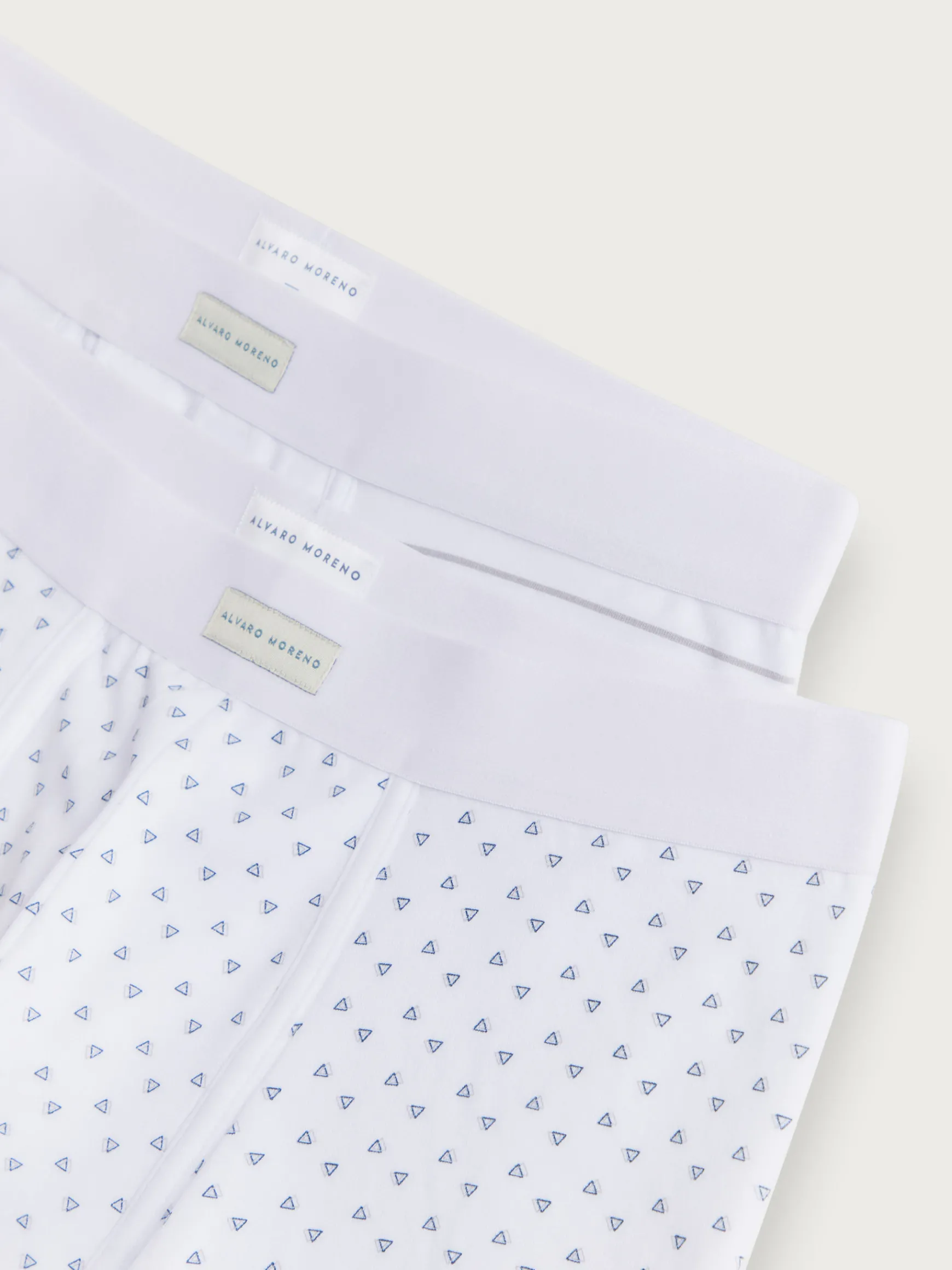 Alvaro Moreno Ropa Interior|BOXER ORIGINAL Blanco