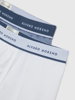 Alvaro Moreno Ropa Interior|BOXER SOLES Azul