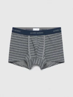 Alvaro Moreno Ropa Interior|BOXER STRIPES Azul Marino