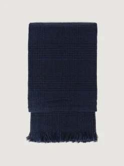 Alvaro Moreno Bufandas|BUFANDA CHECKS Azul Marino