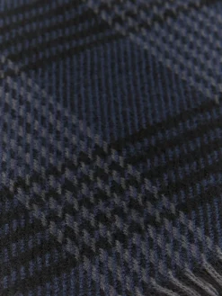 Alvaro Moreno Bufandas|BUFANDA CHECKS Azul Marino