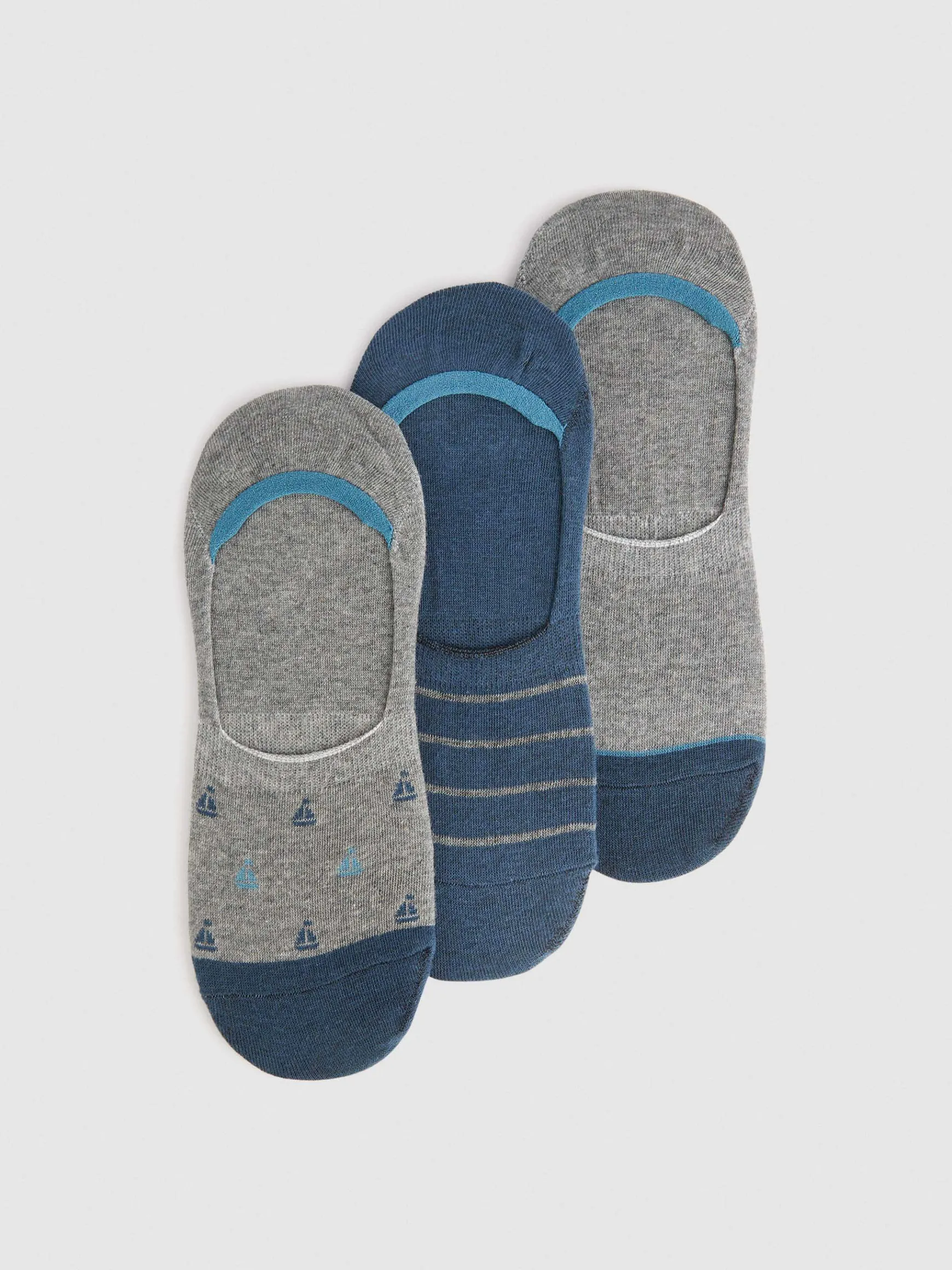 Alvaro Moreno Calcetines|CALCETINES INVISIBLES Azul