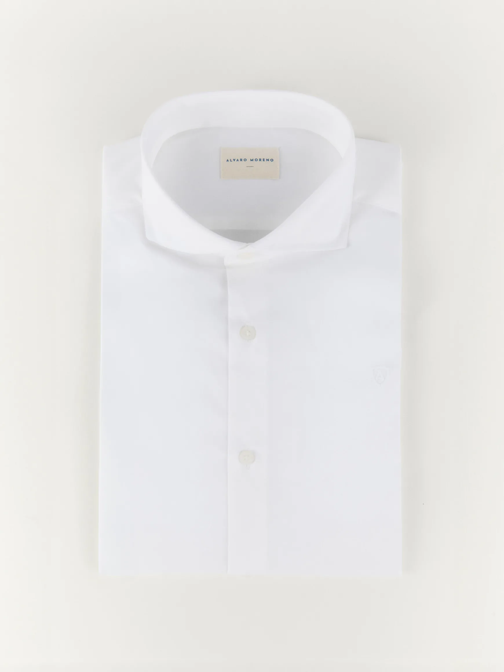 Alvaro Moreno Camisas Vestir|Vestir|CAMISA COMFORT FIL A FIL Blanco