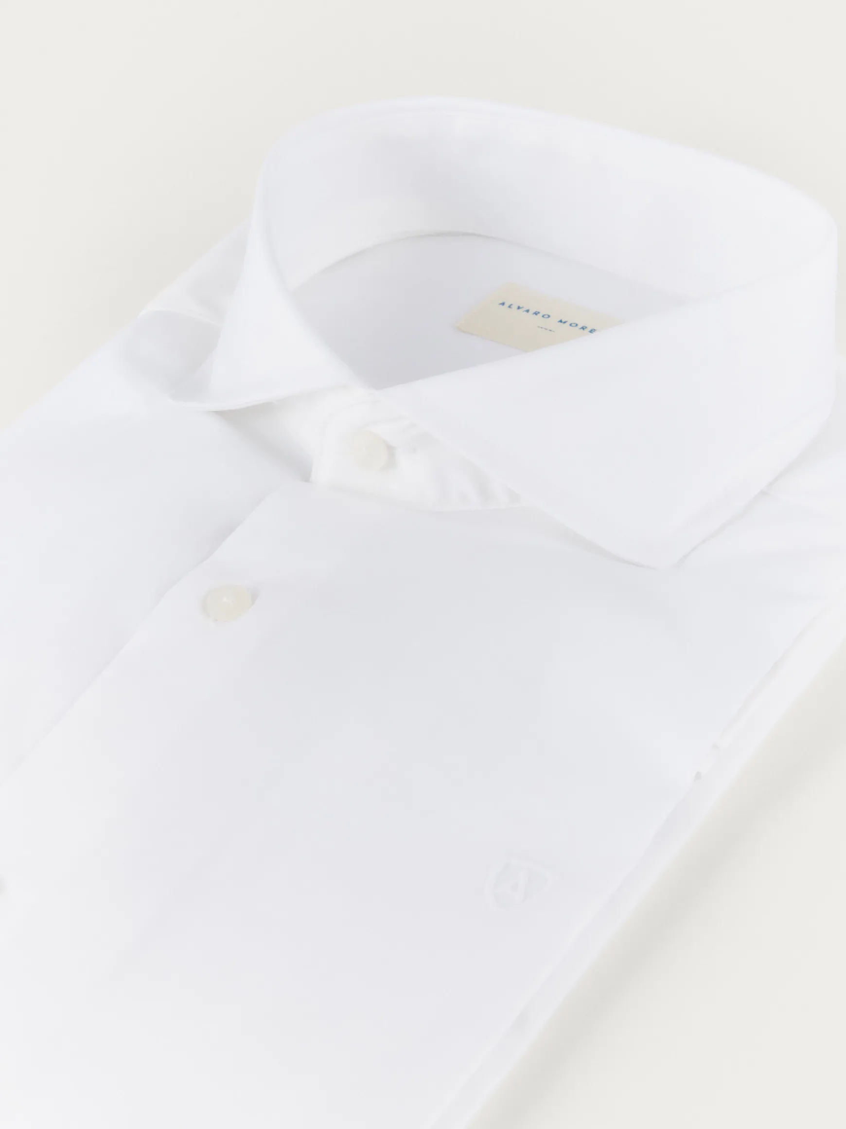 Alvaro Moreno Camisas Vestir|Vestir|CAMISA COMFORT FIL A FIL Blanco