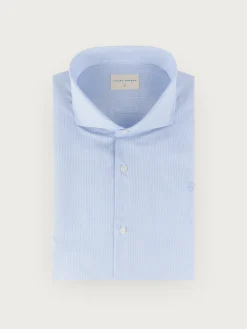Alvaro Moreno Camisas Vestir|Camisas Vestir|CAMISA COMFORT MICRO CHECKS Celeste