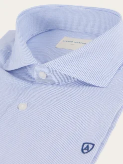 Alvaro Moreno Camisas Vestir|Camisas Vestir|CAMISA COMFORT MICROCUADRO Azul