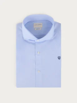 Alvaro Moreno Camisas Vestir|Camisas Vestir|CAMISA COMFORT MIL RAYAS Celeste