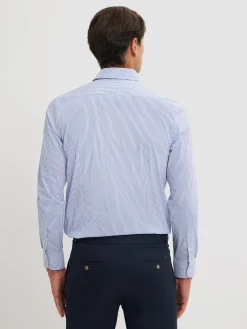Alvaro Moreno Camisas Vestir|Camisas Vestir|CAMISA COMFORT RAYAS Azul