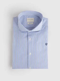 Alvaro Moreno Camisas Vestir|Camisas Vestir|CAMISA COMFORT RAYAS Azul