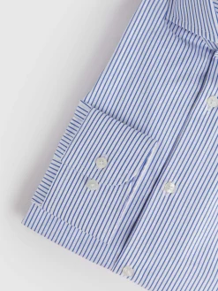 Alvaro Moreno Camisas Vestir|Camisas Vestir|CAMISA COMFORT RAYAS Azul
