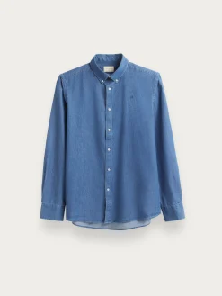 Alvaro Moreno Casual|CAMISA DENIM B.DOWN Azul Marino