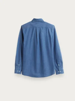 Alvaro Moreno Casual|CAMISA DENIM B.DOWN Azul Marino